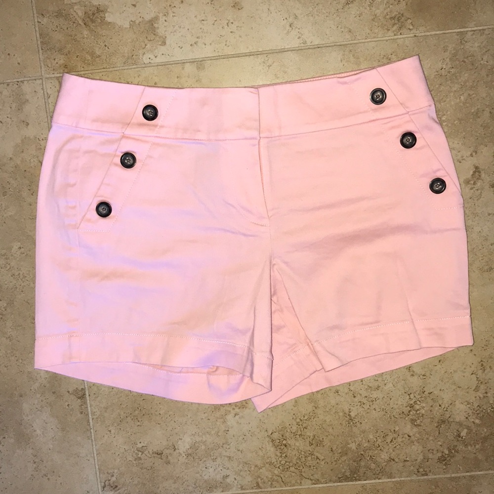 White House Black Market Pink Shorts